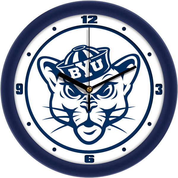 Brigham Young Univ. Cougars - Traditional Wall Clock - SuntimeDirect