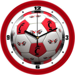 Cincinnati Bearcats - Soccer Wall Clock - SuntimeDirect