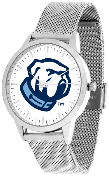 Citadel Bulldogs - Mesh Statement Watch - Silver Band - SuntimeDirect