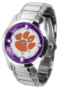 Clemson Tigers - Men's Titan Steel Watch