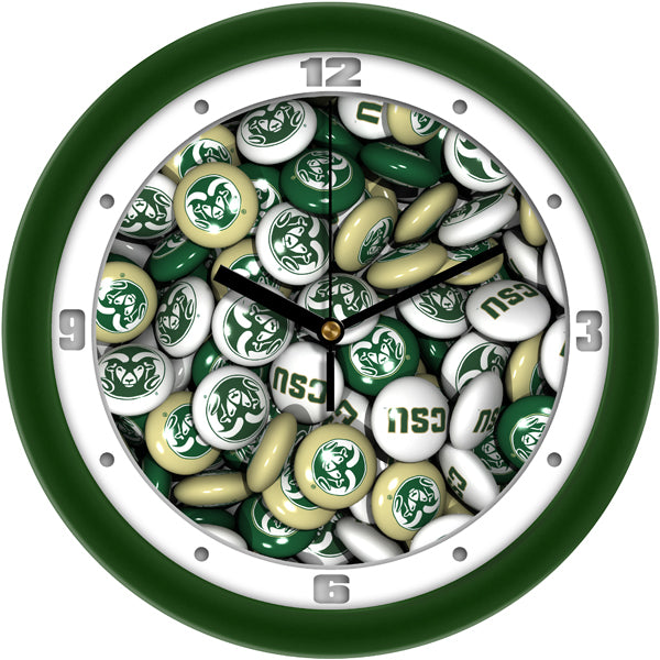 Colorado State Rams - Candy Wall Clock
