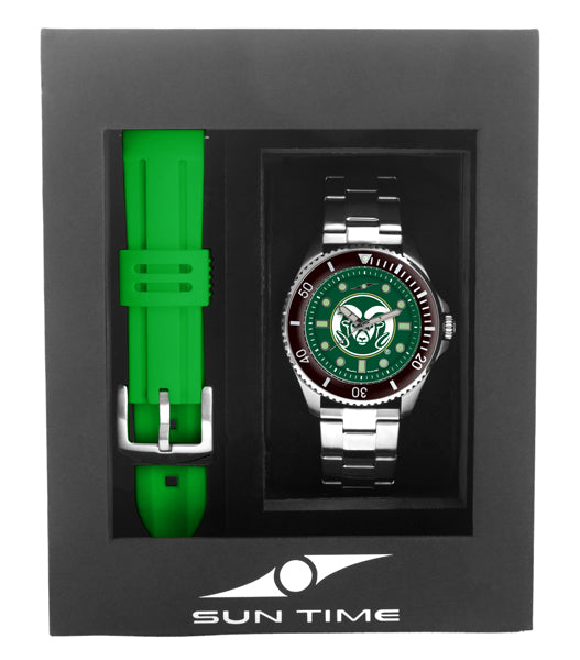 Colorado State Rams Men's Contender Watch Gift Set