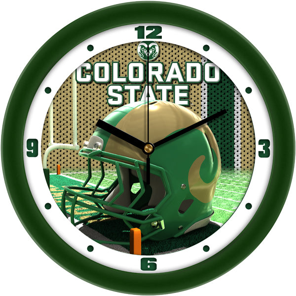 Colorado State Rams - Football Helmet Wall Clock - SuntimeDirect