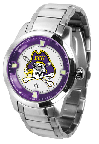 East Carolina Pirates - Men's Titan Steel Watch