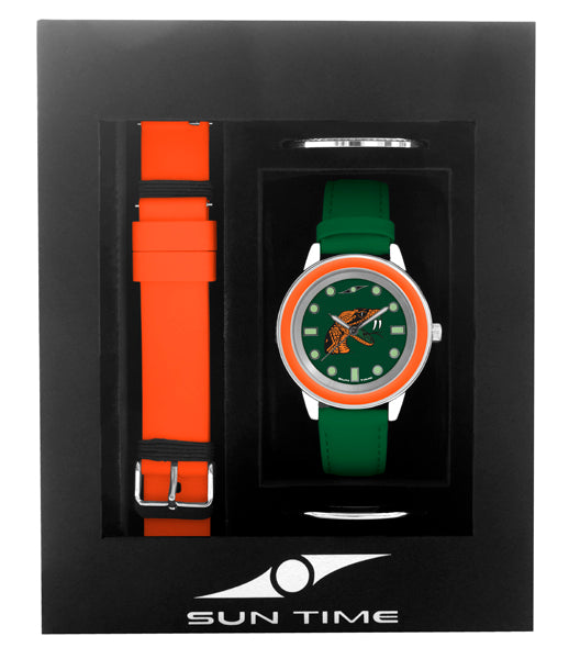 Florida A&M Rattlers Unisex Colors Watch Gift Set