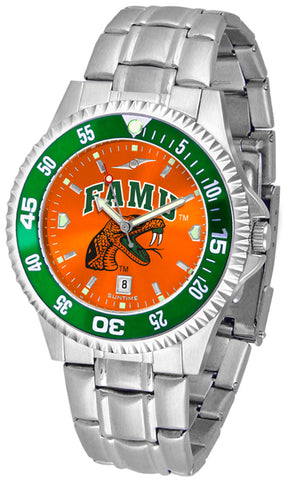 Florida A&M Rattlers - Competitor Steel AnoChrome  -  Color Bezel - SuntimeDirect