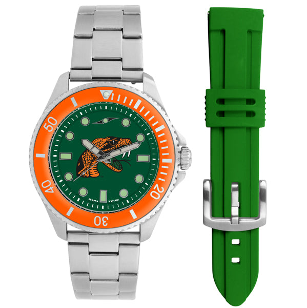 Florida A&M Rattlers Men's Contender Watch Gift Set