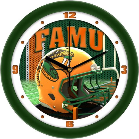 Florida A&M Rattlers - Football Helmet Wall Clock