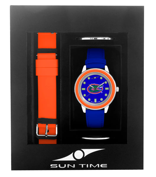 Florida Gators Unisex Colors Watch Gift Set