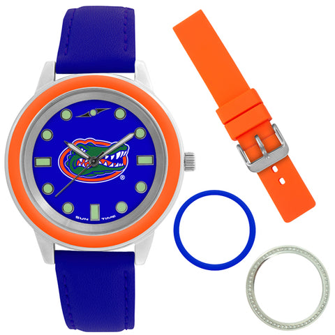 Florida Gators Unisex Colors Watch Gift Set