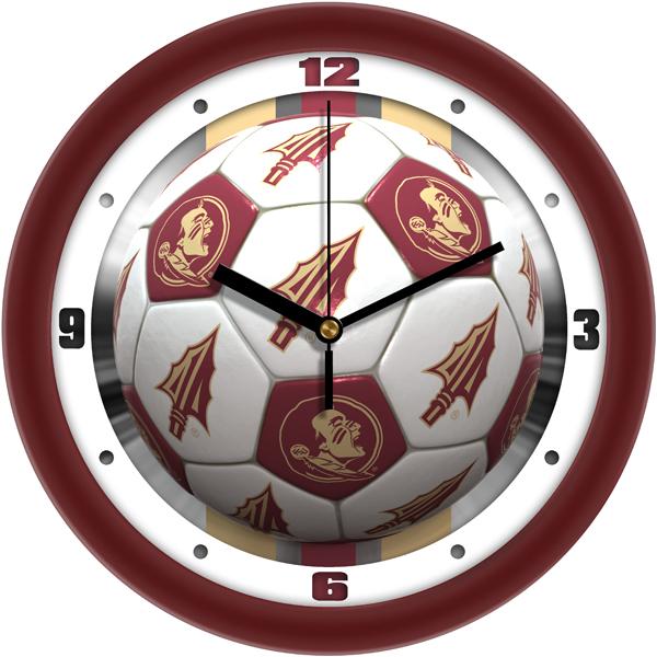 Florida State Seminoles - Soccer Wall Clock - SuntimeDirect