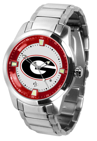 Georgia Bulldogs - Men's Titan Steel Watch