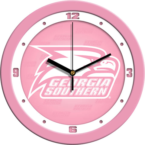 Georgia Southern Eagles - Pink Wall Clock