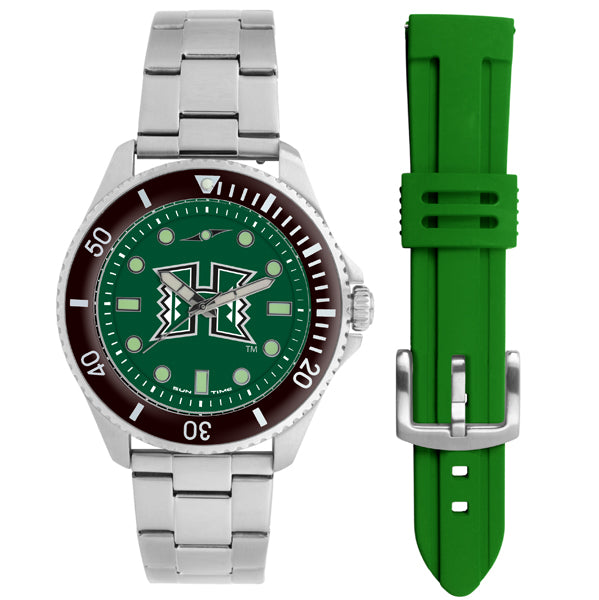 Hawaii Warriors Men's Contender Watch Gift Set