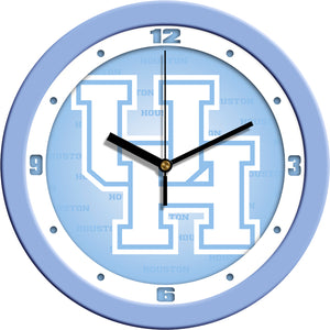 Houston Cougars - Baby Blue Wall Clock