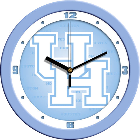 Houston Cougars - Baby Blue Wall Clock