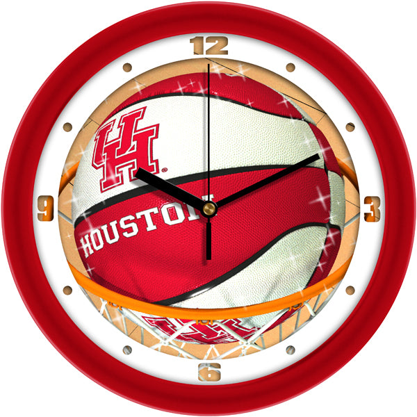 Houston Cougars - Slam Dunk Wall Clock