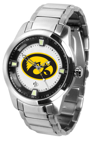 Iowa Hawkeyes - Men's Titan Steel Watch
