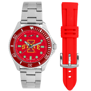 Iowa State Cyclones Men's Contender Watch Gift Set