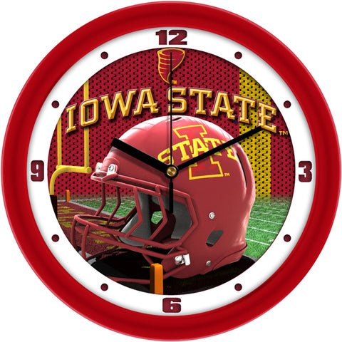 Iowa State Cyclones - Football Helmet Wall Clock