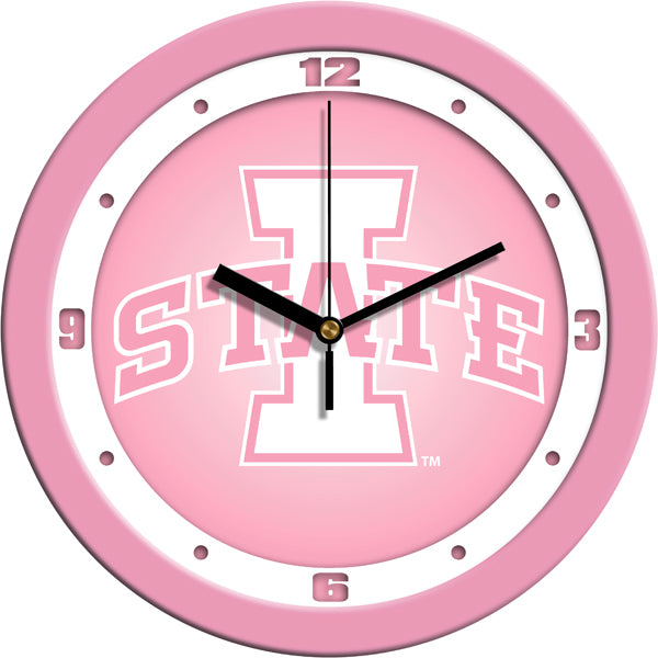 Iowa State Cyclones - Pink Wall Clock - SuntimeDirect