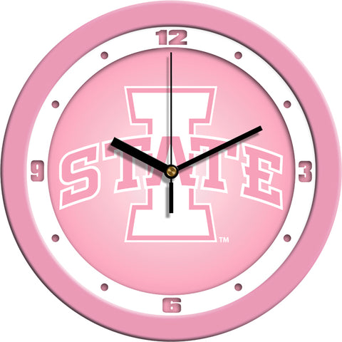Iowa State Cyclones - Pink Wall Clock - SuntimeDirect