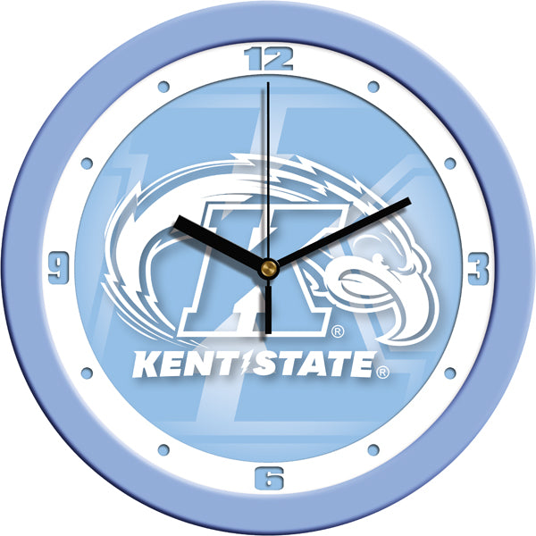 Kent State Golden Flashes - Baby Blue Wall Clock
