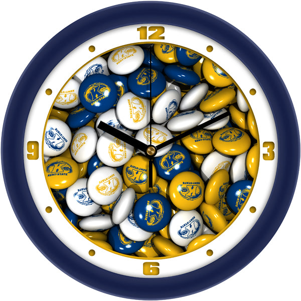 Kent State Golden Flashes - Candy Wall Clock