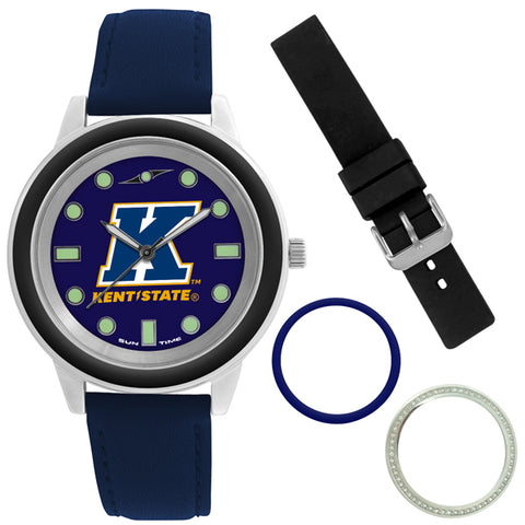 Kent State Golden Flashes Colors Watch Gift Set