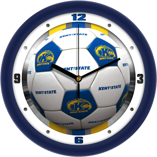 Kent State Golden Flashes - Soccer Wall Clock