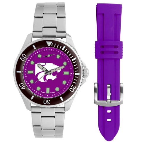 Kansas State Wildcats Men's Contender Watch Gift Set