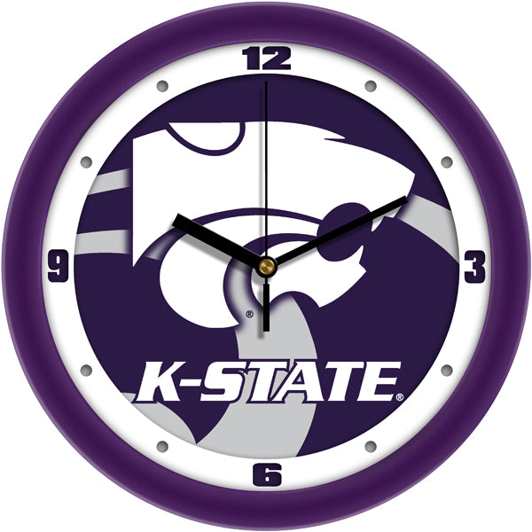 Kansas State Wildcats - Dimension Wall Clock