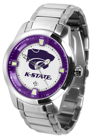 Kansas State Wildcats - Men's Titan Steel Watch