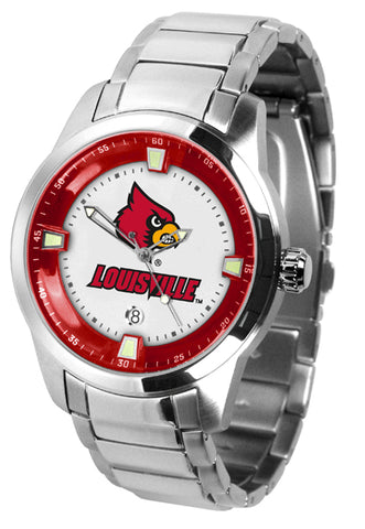Louisville Cardinals - Men's Titan Steel Watch