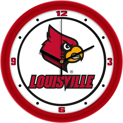Louisville Cardinals - Traditional Wall Clock