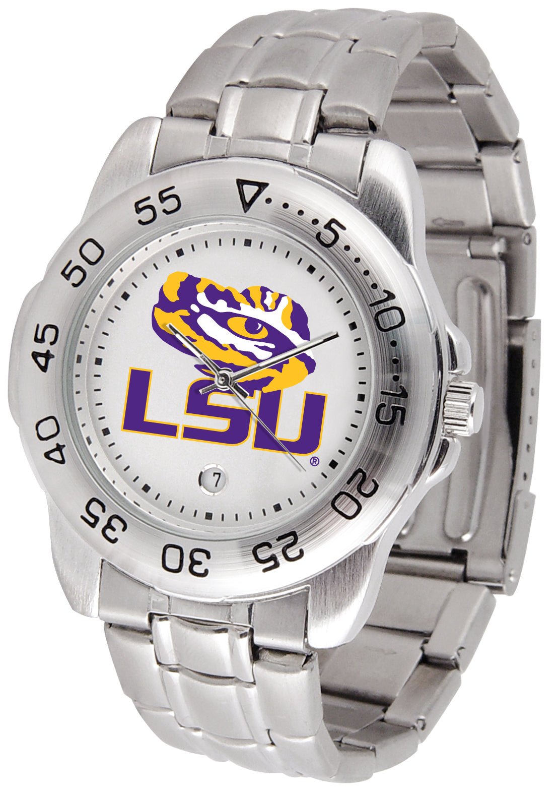 LSU Tigers Men's Sport 43mm Watch