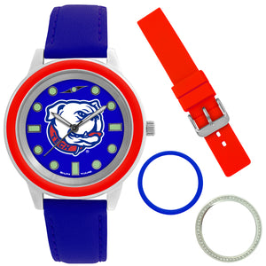 Louisiana Tech Bulldogs Colors Watch Gift Set