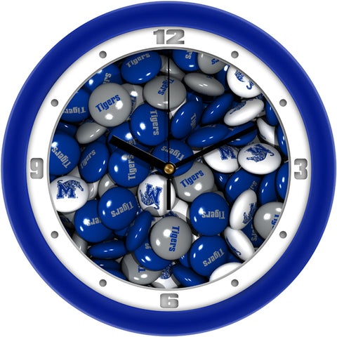 Memphis Tigers - Candy Wall Clock