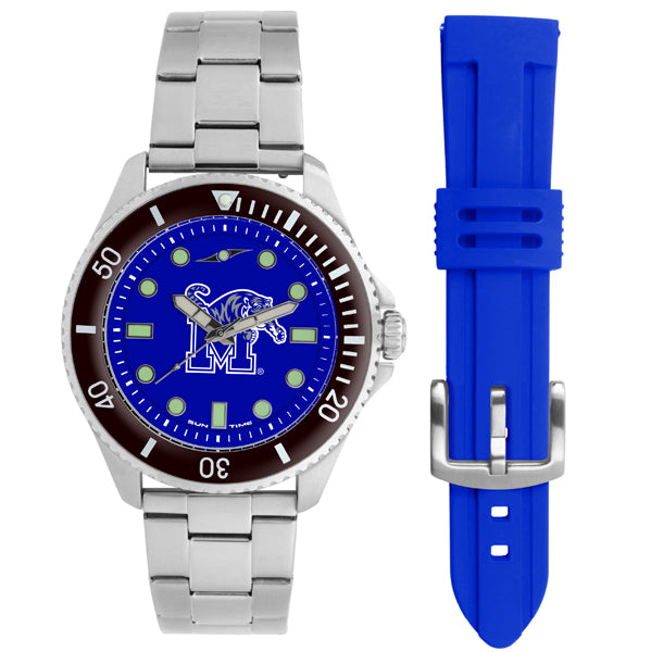 Memphis Tigers Men's Contender Watch Gift Set