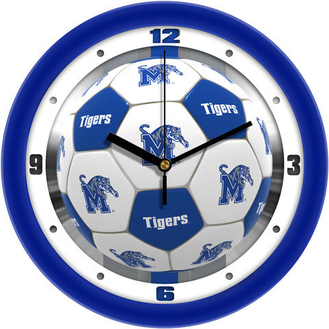 Memphis Tigers - Soccer Wall Clock