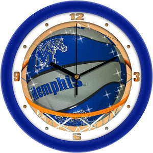 Memphis Tigers - Slam Dunk Wall Clock