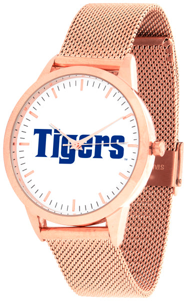 Memphis Tigers - Mesh Statement Watch - Rose Band - SuntimeDirect