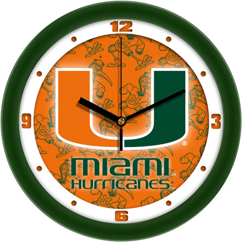 Miami Hurricanes - Dimension Wall Clock