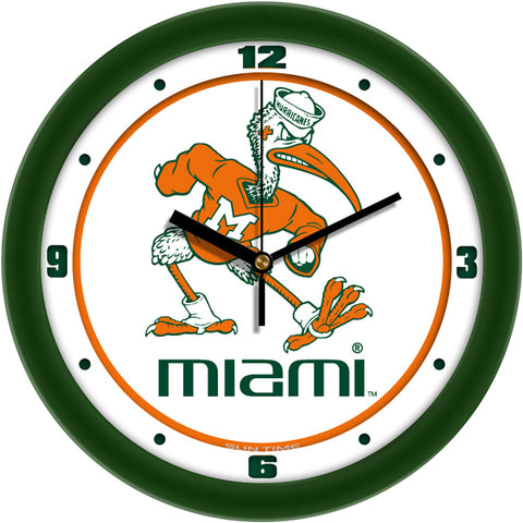 Miami Hurricanes - Traditional Wall Clock