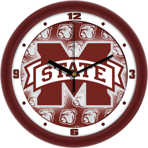 Mississippi State Bulldogs - Dimension Wall Clock - SuntimeDirect