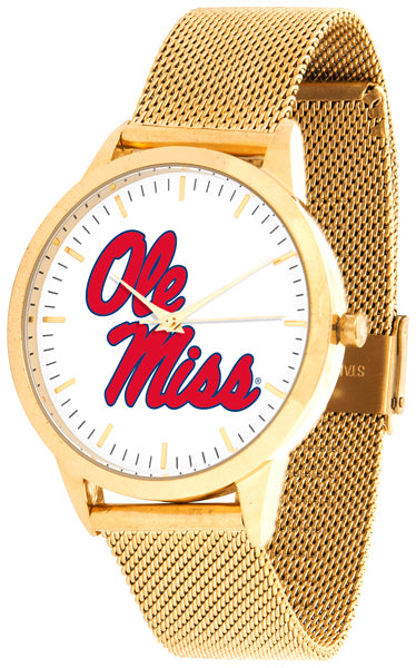 Mississippi Rebels - Ole Miss - Mesh Statement Watch - SuntimeDirect