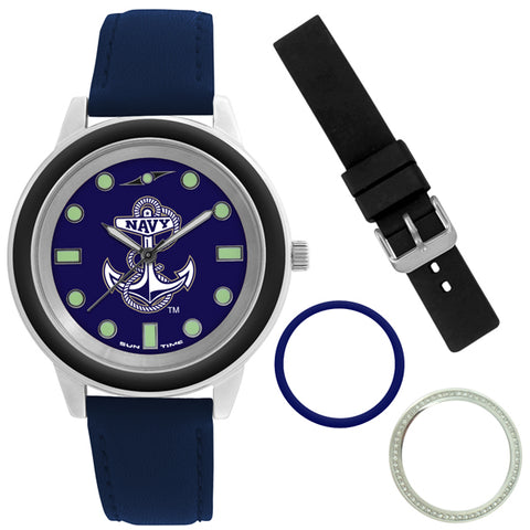 Naval Academy Midshipmen Colors Watch Gift Set