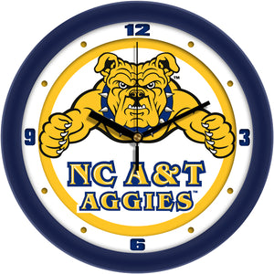 North Carolina A&T Aggies - Traditional Wall Clock - SuntimeDirect