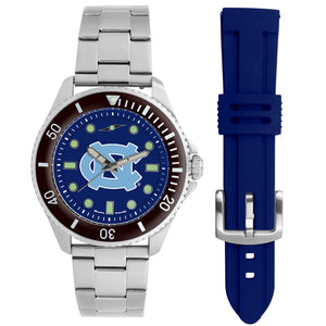 North Carolina Tar Heels Men's Contender Watch Gift Set