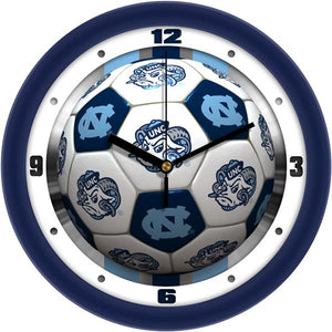 North Carolina Tar Heels - Soccer Wall Clock - SuntimeDirect